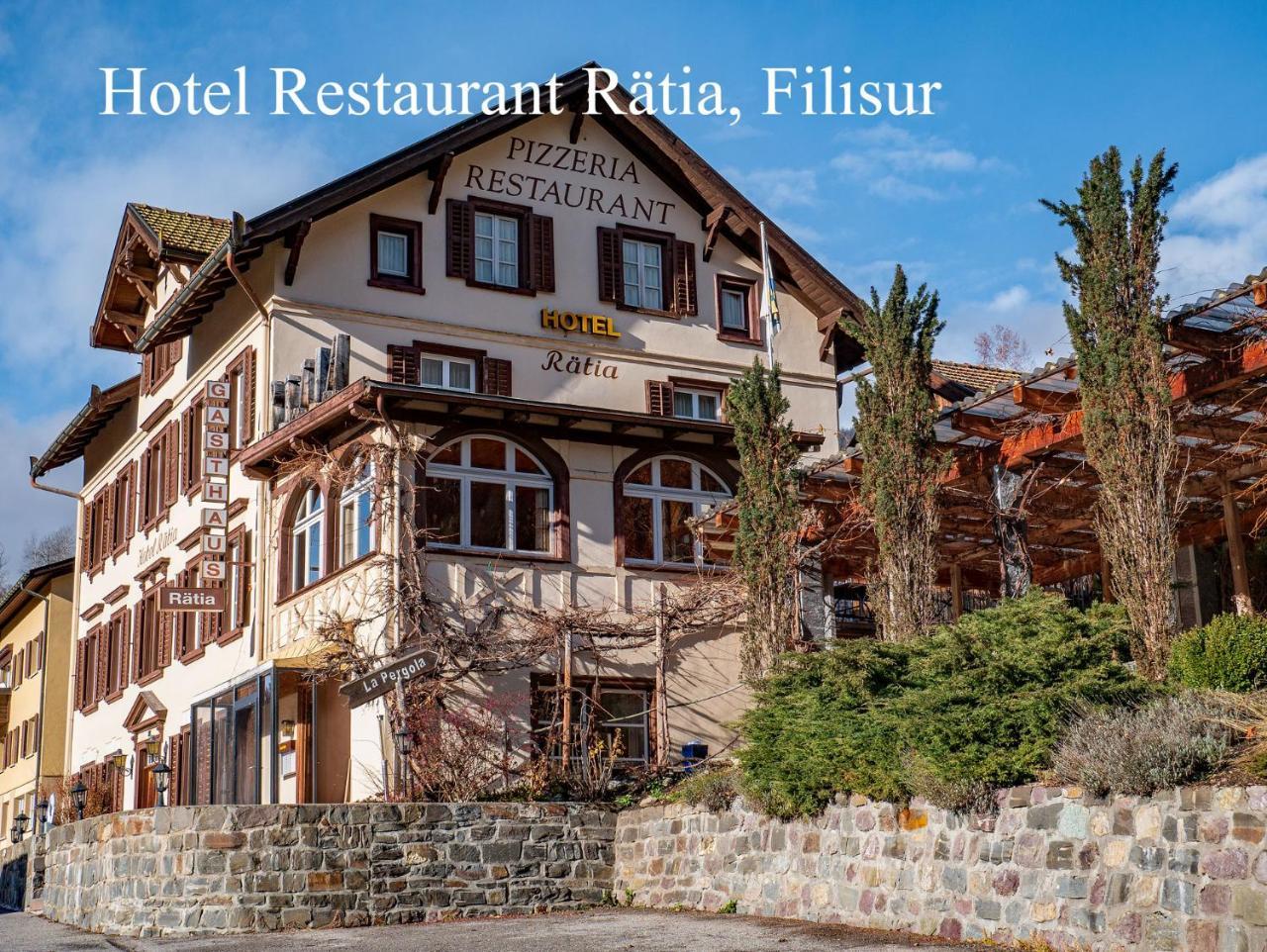 Hotel Restaurant Raetia 필리주 외부 사진